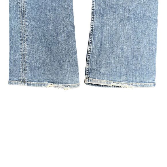 Marciano Women’s Distressed Blue Jeans w/ embellishments Size 29 - Picture 8 of 16